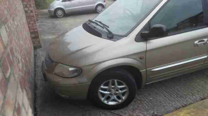 2002 CHRYSLER GRAND VOYAGER LIMITED AUT BEIGE