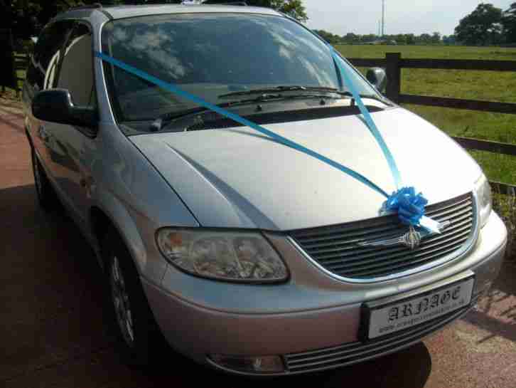 2002 CHRYSLER GRAND VOYAGER LX AUTO SILVER