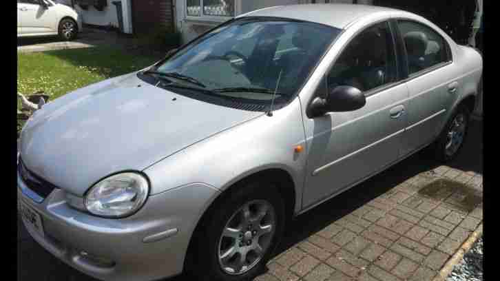 2002 CHRYSLER NEON 2.0 LX SILVER