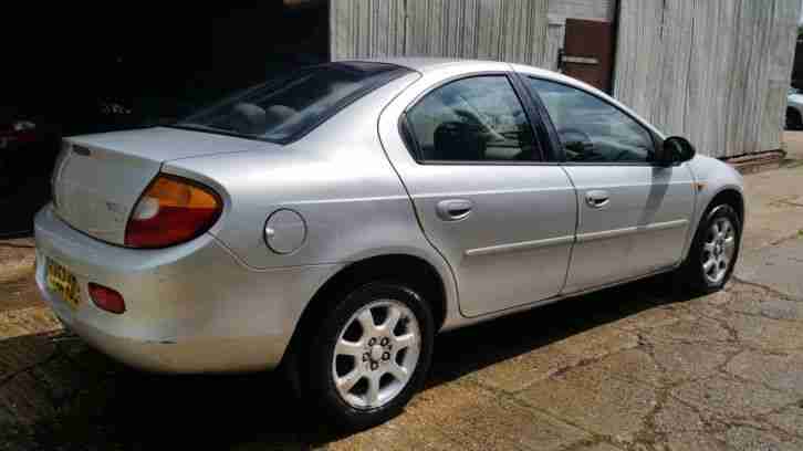 2002 CHRYSLER NEON SPARES OR REPAIRS STARTS RUNS DRIVES JUST NEEDS TYRES NO RES.