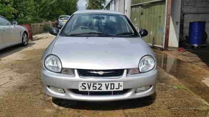 2002 CHRYSLER NEON SPARES OR REPAIRS STARTS RUNS DRIVES JUST NEEDS TYRES NO RES.