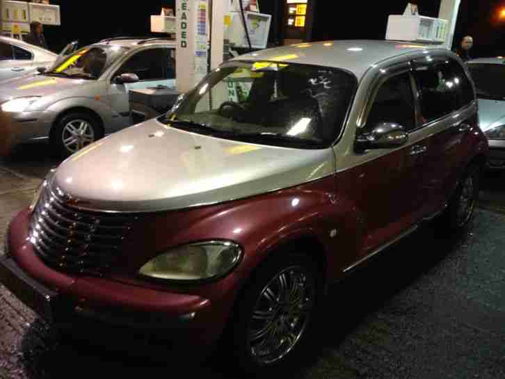2002 CHRYSLER PT CRUISER 2.0 long tax n test great looking hot rod may Px