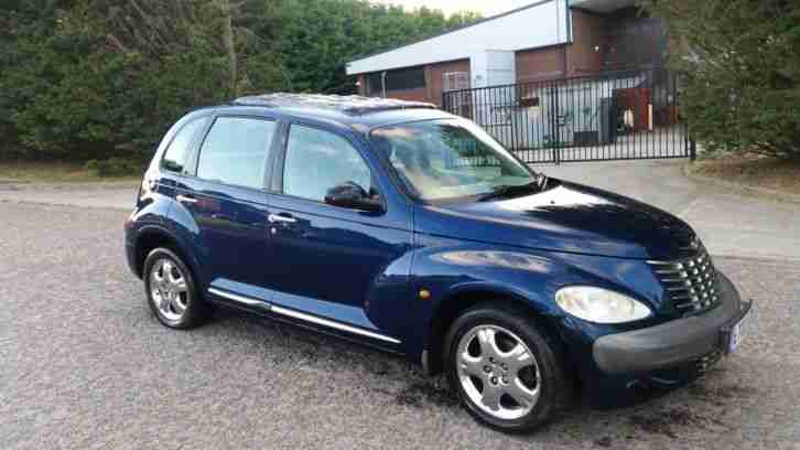 2002 CHRYSLER PT CRUISER LIMITED EDITIO BLUE 2 OWNERS NO RESERVE ONLY 86K