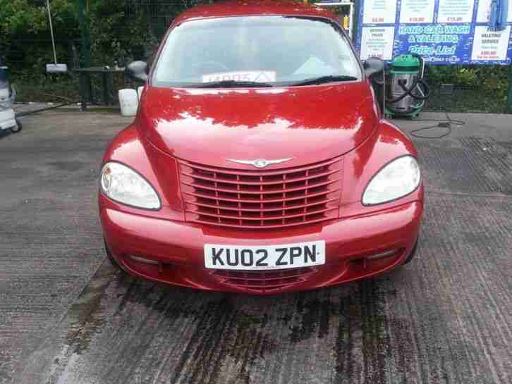 2002 CHRYSLER PT CRUISER LIMITED EDITIO RED