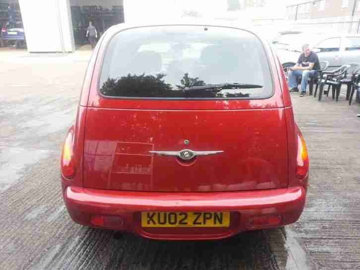 2002 CHRYSLER PT CRUISER LIMITED EDITIO RED