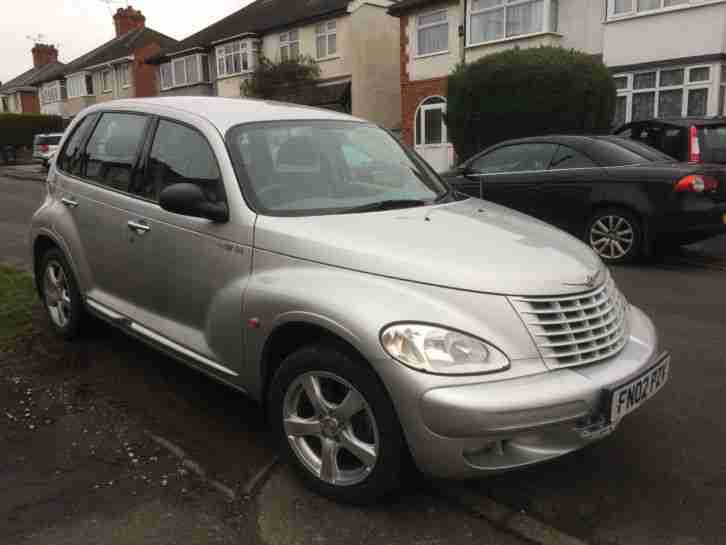 2002 CHRYSLER PT CRUISER LIMITED SILVER 2.0 47k FSH 2 LADY OWNERS