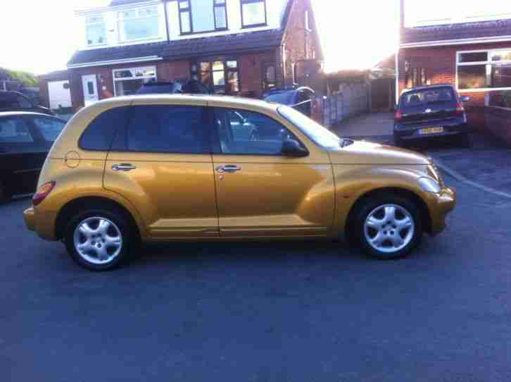 2002 CHRYSLER PT CRUISER STREET CRUISER SERIES 1 A GOLD AUTO RARE LOW MILES