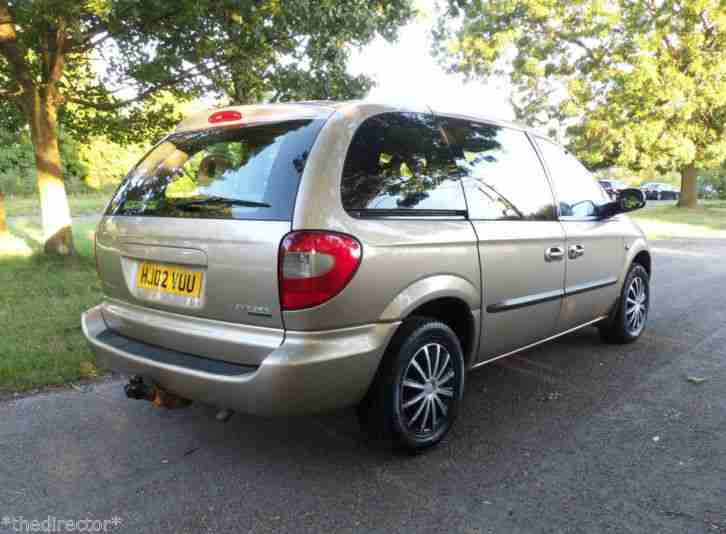 2002 CHRYSLER VOYAGER CRD SE DIESEL MANUAL 7 SEATER.