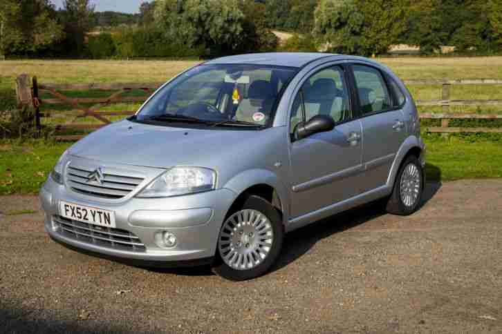 2002 CITROEN C3 EXCLUSIVE SILVER