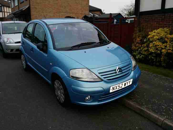 2002 CITROEN C3 SX AUTO BLUE