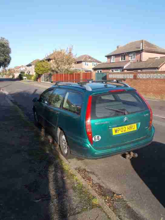 2002 CITROEN C5 HPI EXCLUSIVE GREEN SPARES OR REPAIRS