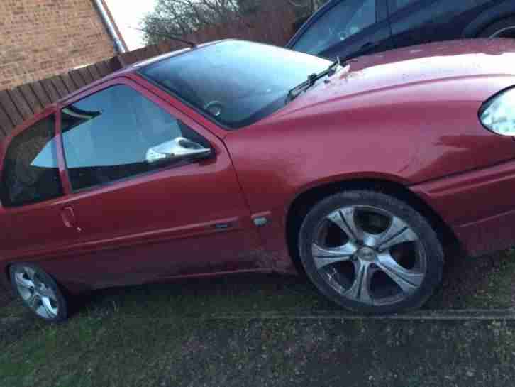 2002 CITROEN SAXO 1.1I DESIRE RED