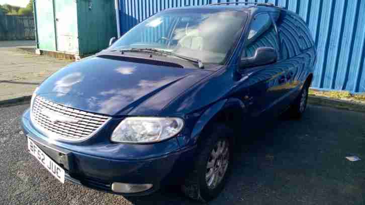 2002 Chrysler Grand Voyager 2.5CRD LX - Breaking for Parts and Spares