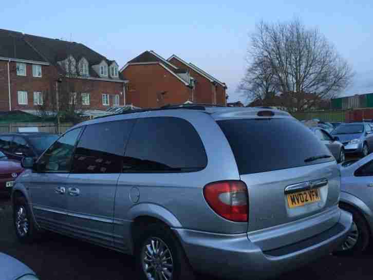 2002 Chrysler Grand Voyager 2.5CRD Limited 5dr