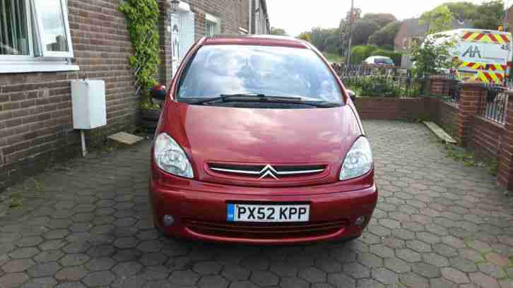 2002 Citroen Xsara Picasso 2.0ltr Hdi (90bhp) Exclusive - 94k Miles