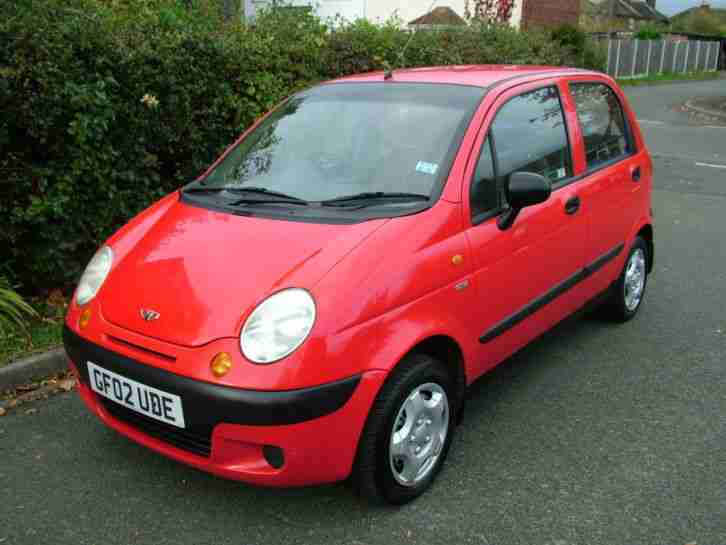 2002 1.0 MATIZ SE,FLAME RED,GREAT