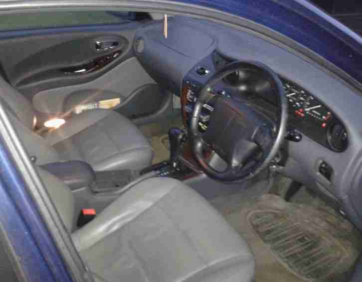 2002 DAEWOO LEGANZA CDX AUTO BLUE mot 30/3/16