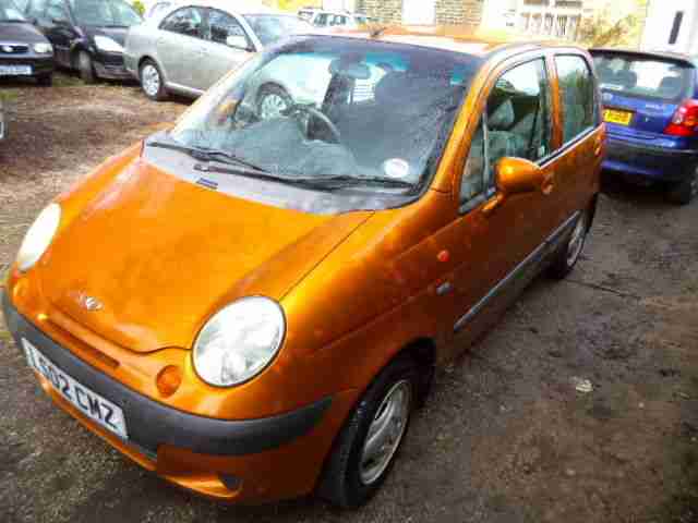 2002 MATIZ 800CC SE PLUS ORANGE