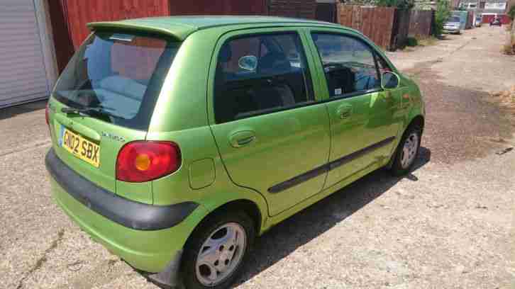 2002 MATIZ EZ PLUS GREEN