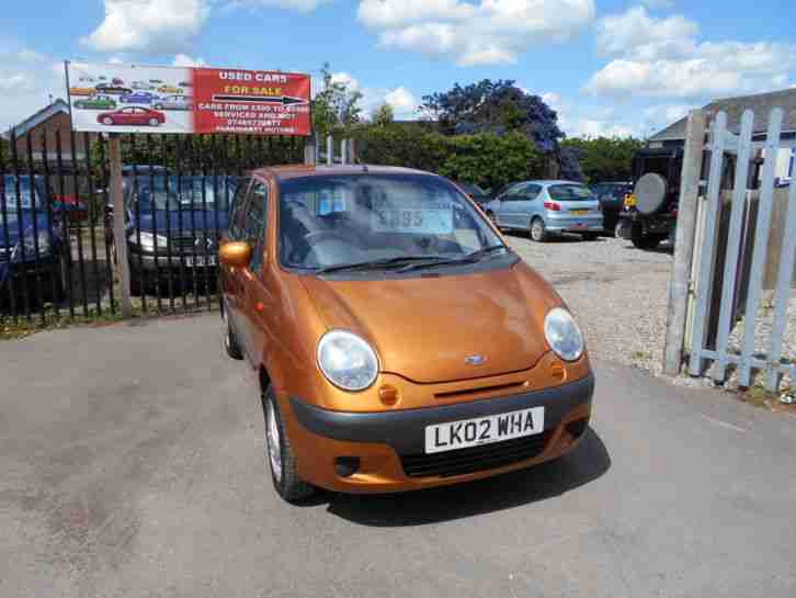 2002 MATIZ EZ PLUS ORANGE