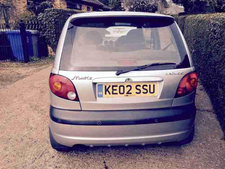 2002 DAEWOO MATIZ EZ PLUS SILVER