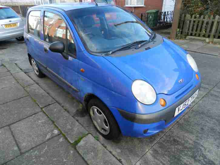 2002 DAEWOO MATIZ SE BLUE