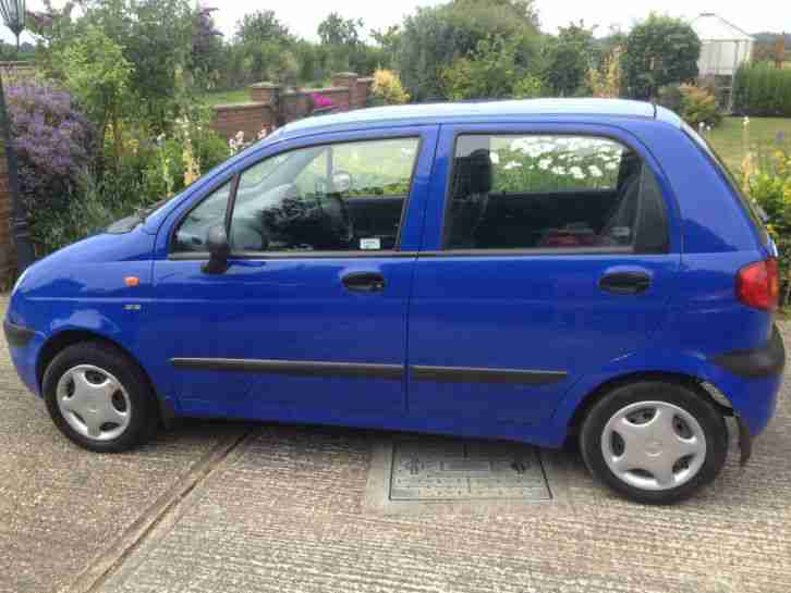 2002 MATIZ SE BLUE