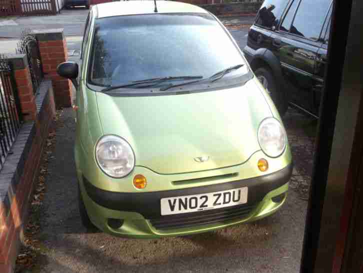 2002 DAEWOO MATIZ SE GREEN