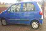 2002 MATIZ SE PLUS BLUE