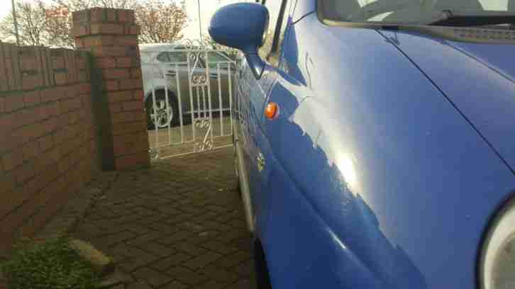 2002 DAEWOO MATIZ SE PLUS BLUE