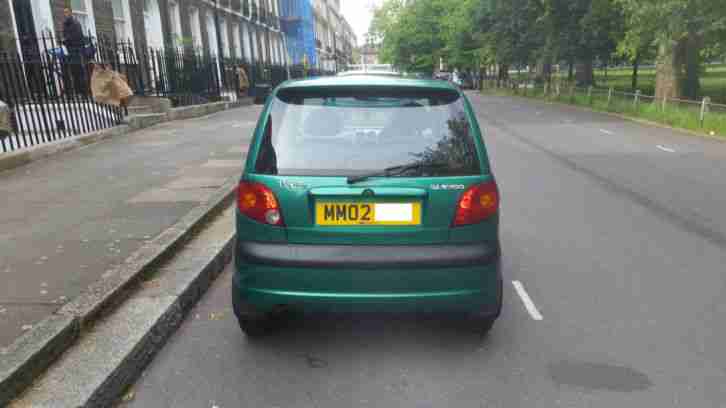 2002 DAEWOO MATIZ SE PLUS GREEN WITH AC