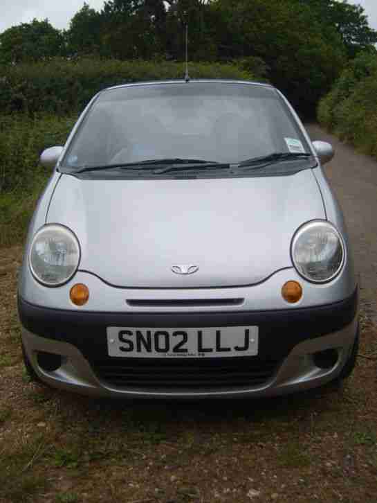 2002 DAEWOO MATIZ SE PLUS LOW MILEAGE 43K NEW MOT