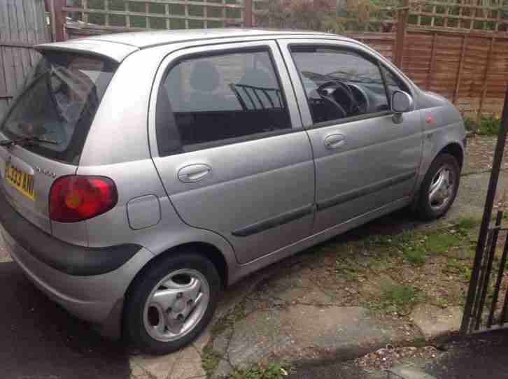 2002 MATIZ SE PLUS SILVER