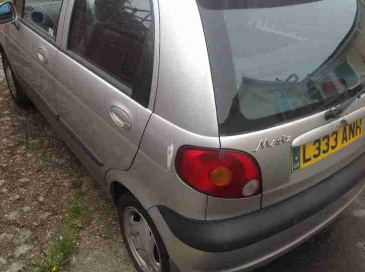 2002 DAEWOO MATIZ SE PLUS SILVER