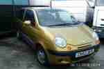 2002 MATIZ SE PLUS YELLOW