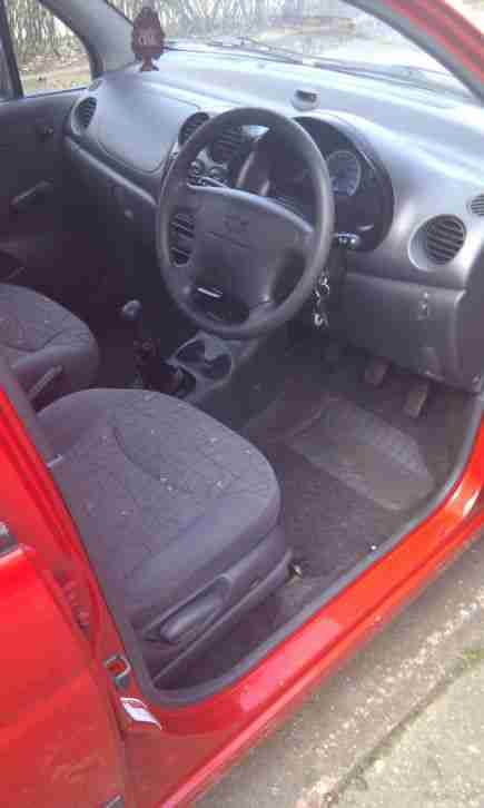 2002 DAEWOO MATIZ SE RED