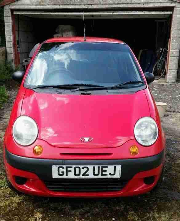 2002 MATIZ SE RED low milage 5 door 1