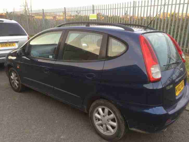 2002 DAEWOO TACUMA CDX BLUE,2.0 PETROL,GOOD RUNNER