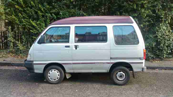 2002 DAIHATSU HI JET 1300 16V EFI GREY WITH WINDOWS AND BED SPEARS REPAIRS ENGIN