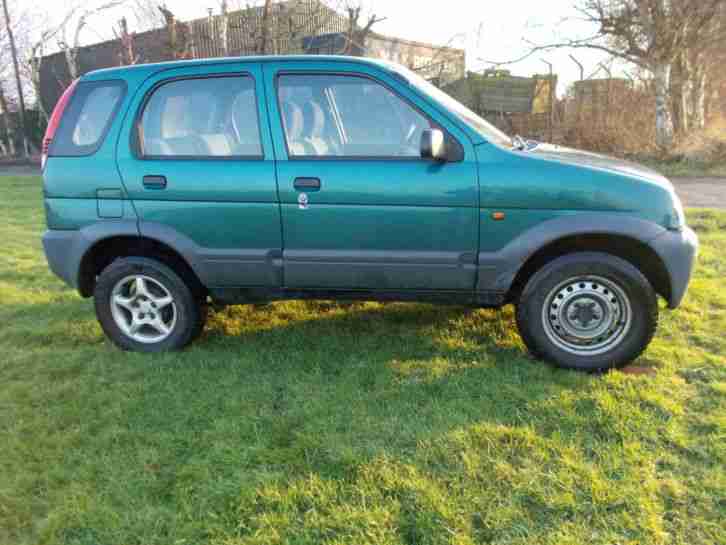 2002 DAIHATSU TERIOS E 4X4 NON RUNNER SPARES OR REPAIR