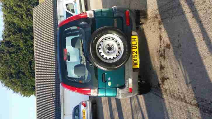 2002 DAIHATSU TERIOS E GREEN/GREY
