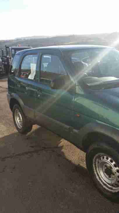2002 DAIHATSU TERIOS E GREEN/GREY