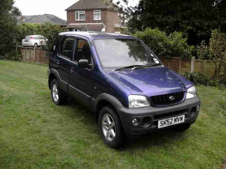 2002 DAIHATSU TERIOS EL BLUE/GREY