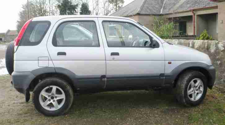 2002 DAIHATSU TERIOS EL SILVER/GREY