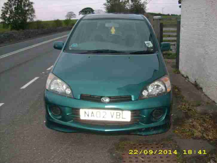 2002 DAIHATSU YRV PREMIUM GREEN