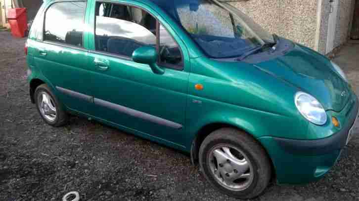 2002 Matiz 800cc 5 door hatchback SE,