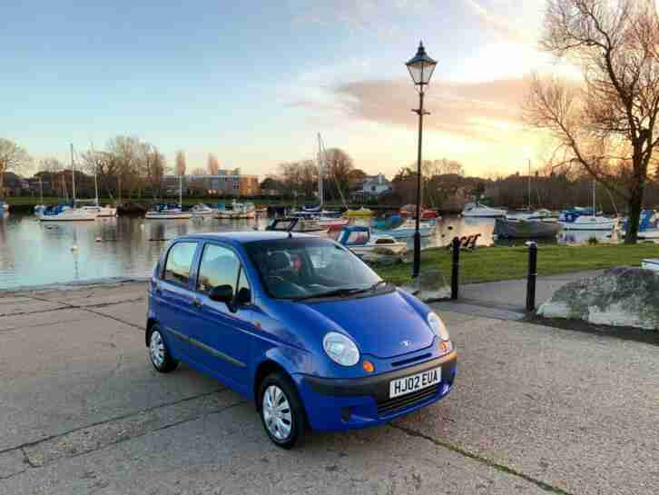 2002 Daewoo Matiz 800cc SE 5 Door Hatchback Blue (47,000 Miles)