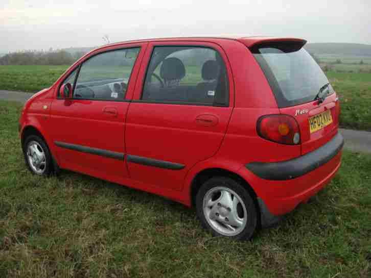 2002 Daewoo Matiz EZ PLUS 5 Door Hatchback