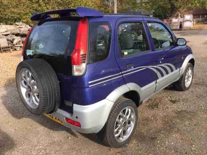 2002 Daihatsu Terios 1.3 EL SUV 5dr Petrol Manual (183 g/km, 85 bhp)