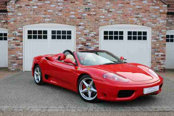 2002 360 SPIDER CONVERTIBLE PETROL